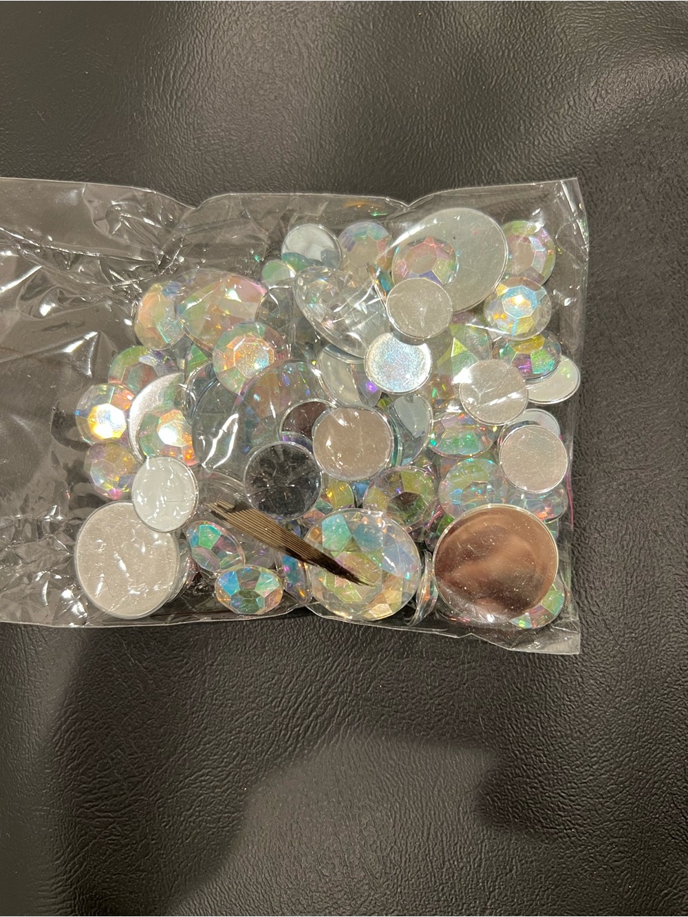 Holographic Iridescent Gem Confetti - Home Party Supplies